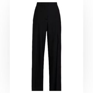 Burberry Black Wide-Leg Women's Trousers
